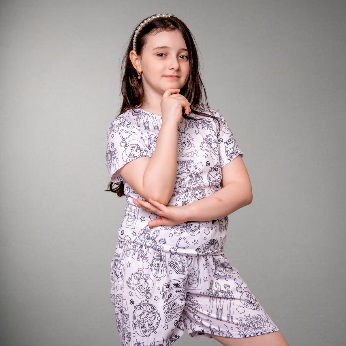 Pijama Infantil Guerreiras do K-Pop - foto 6