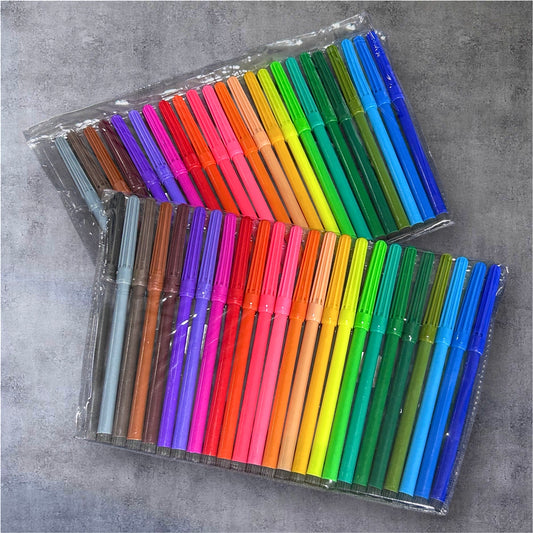 Kit 48 Canetinhas à Base d'água