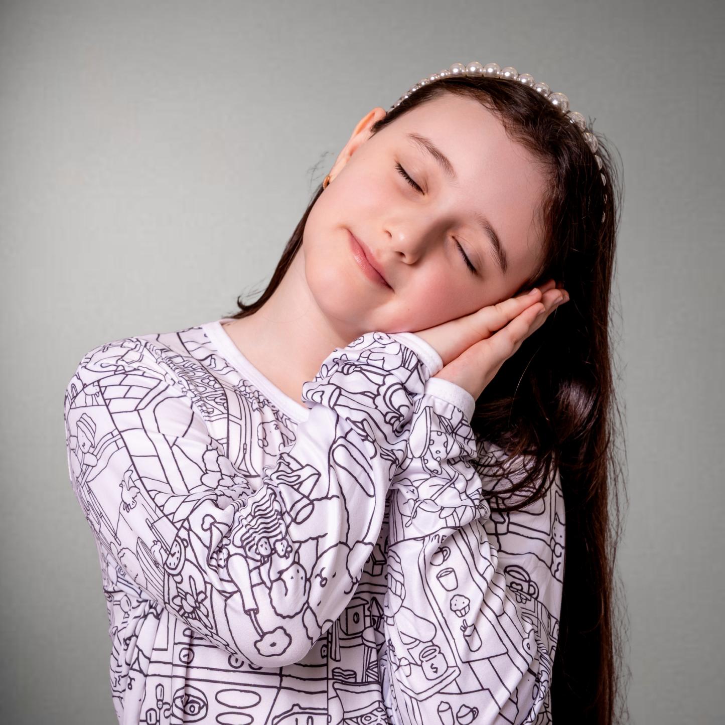 Pijama Infantil Manga Longa Bobbie Goods Unissex