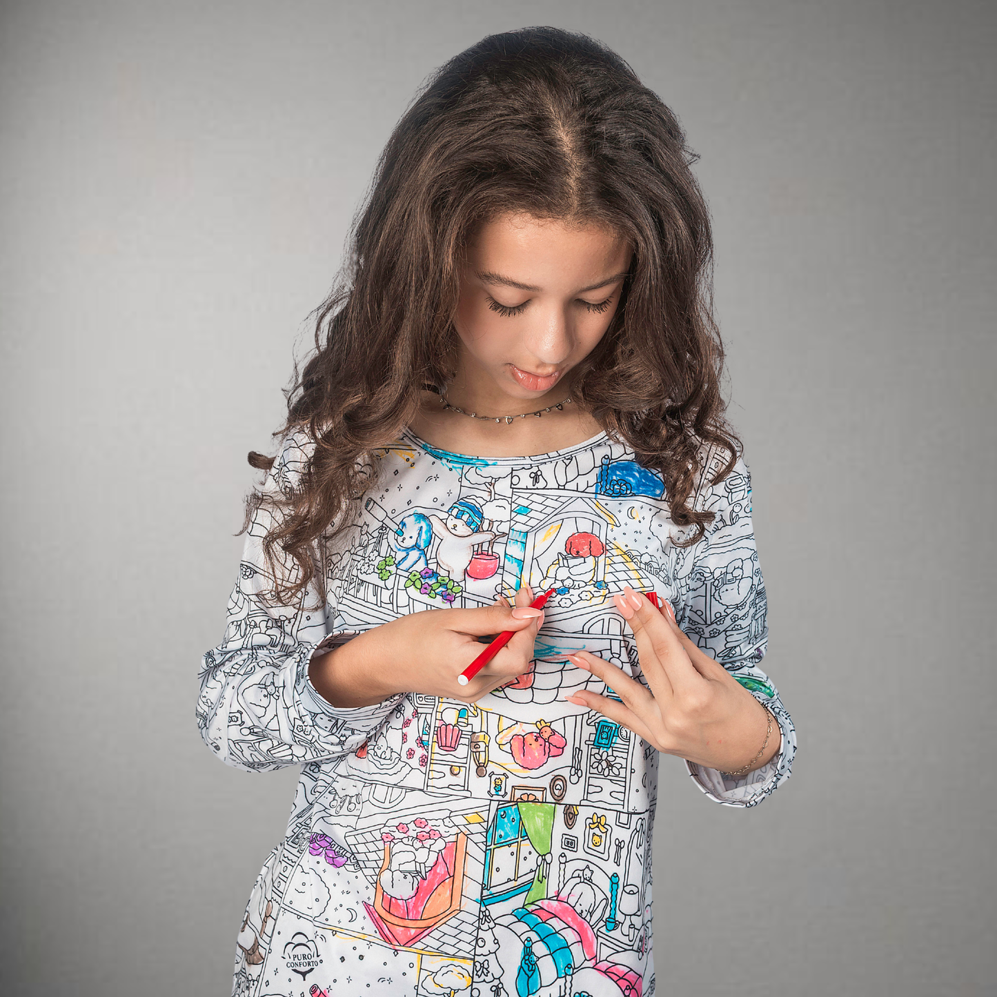 Pijama Infantil Manga Longa Bobbie Goods Unissex