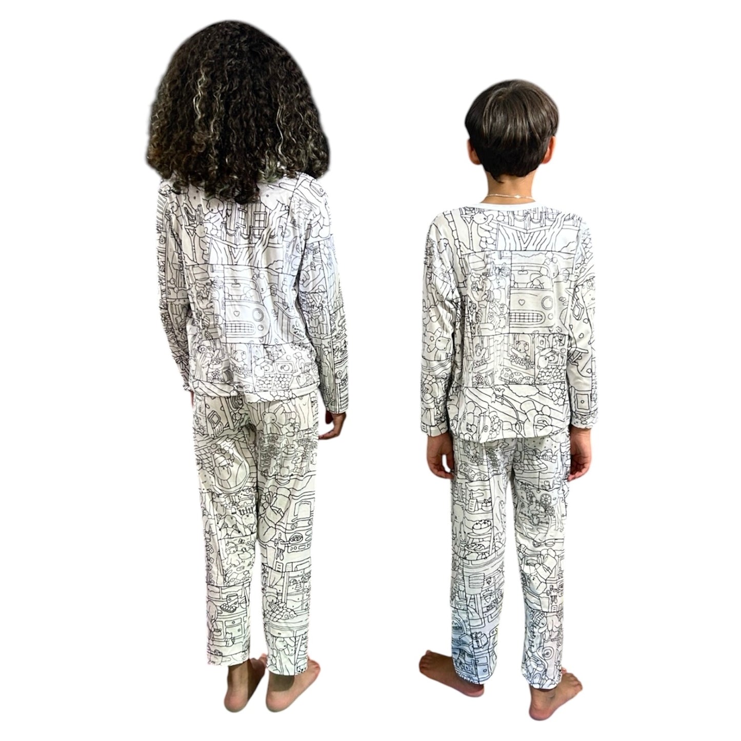 Pijama Infantil Manga Longa Bobbie Goods Unissex
