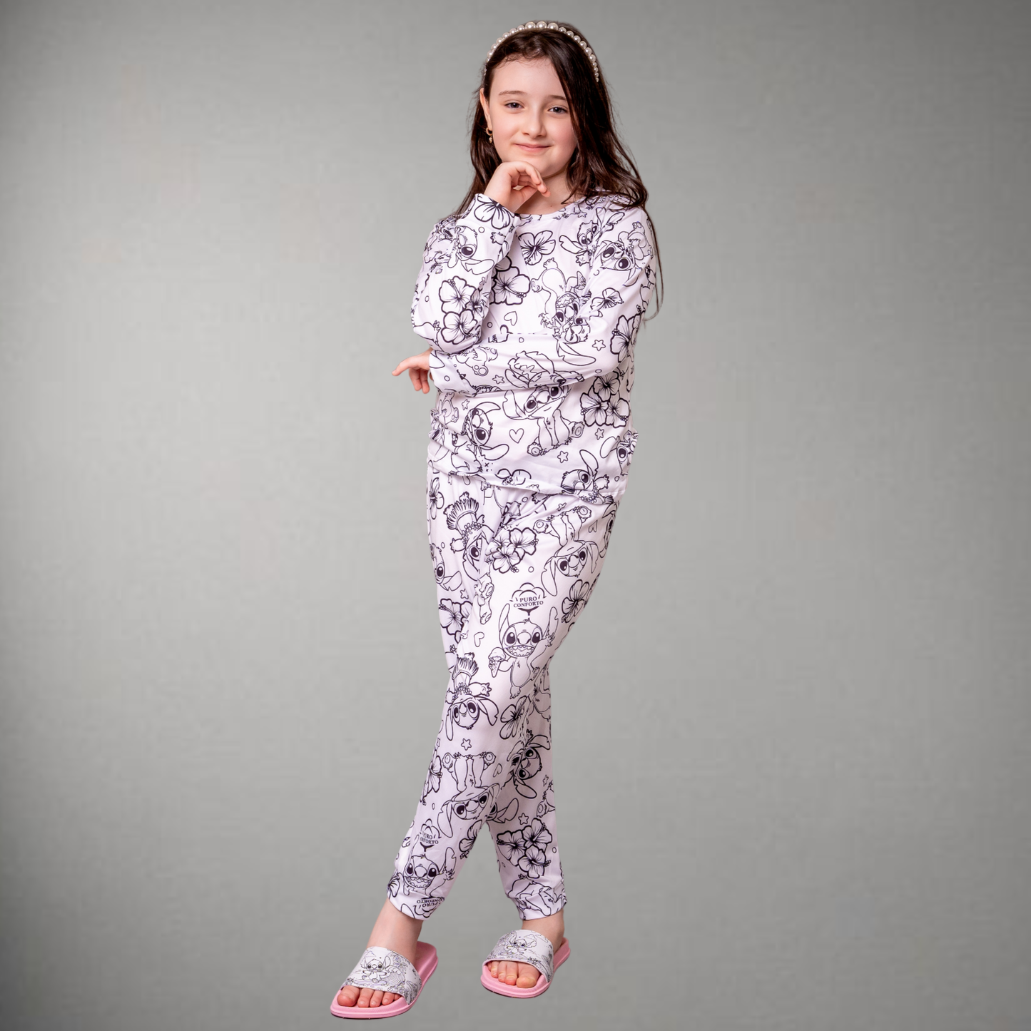 Pijama Stitch Unissex