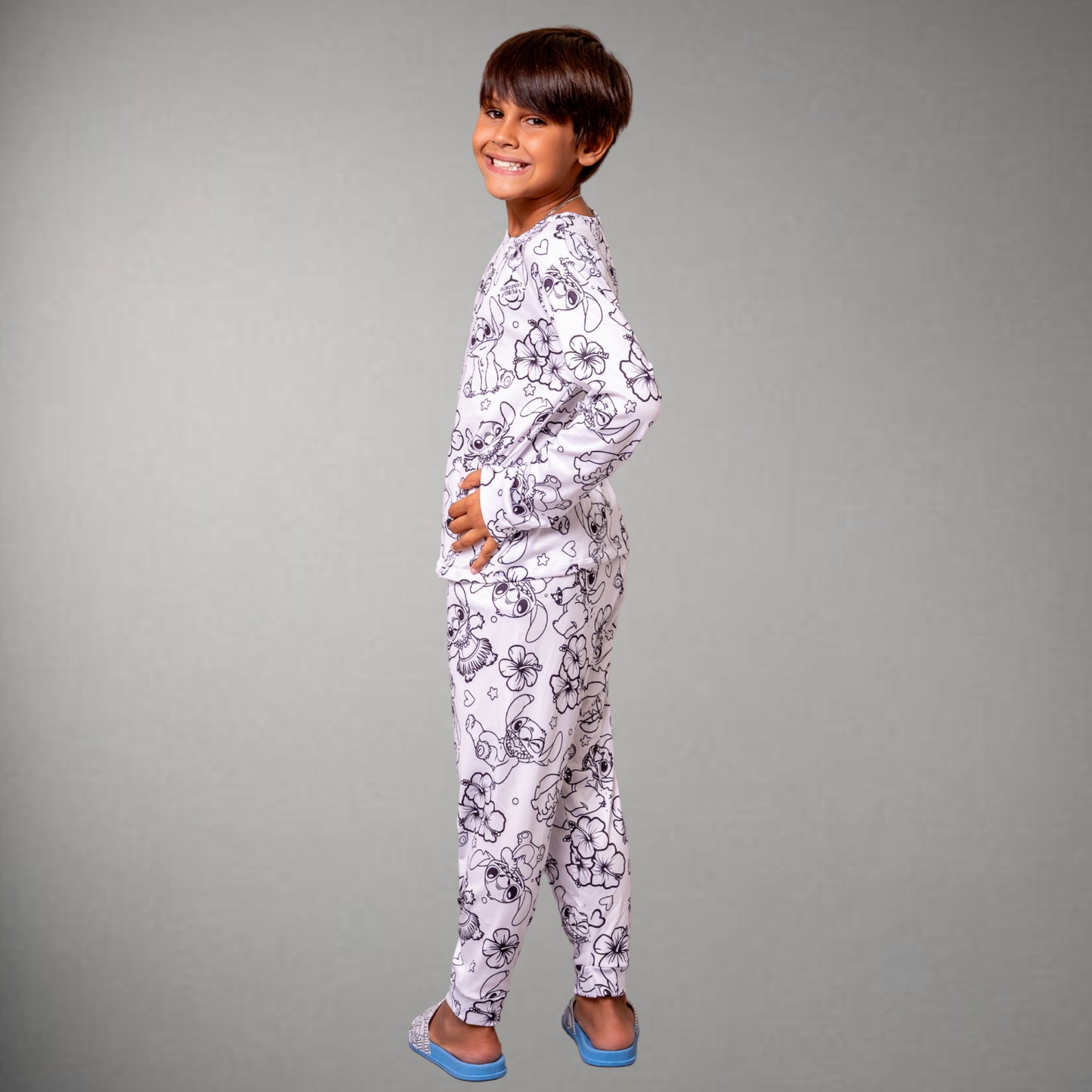 Pijama Stitch Unissex