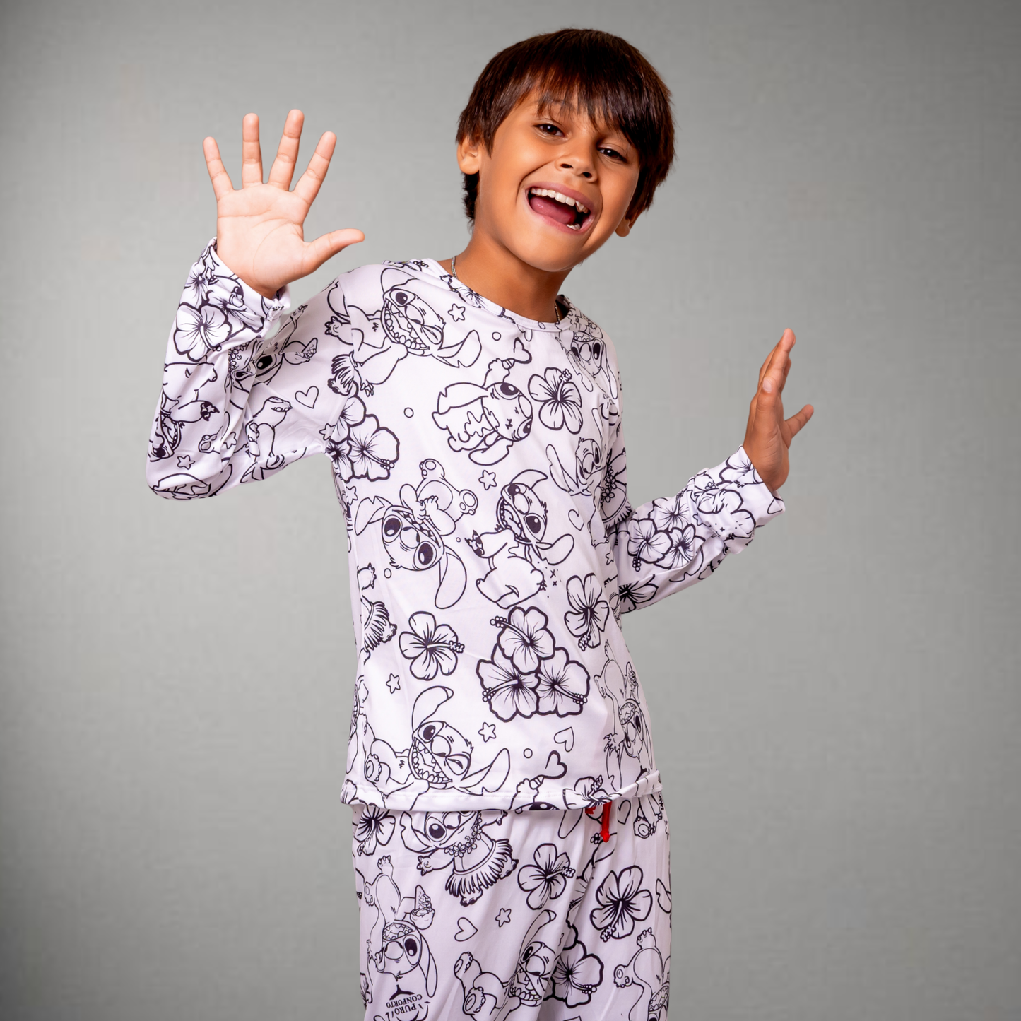 Pijama Stitch Unissex