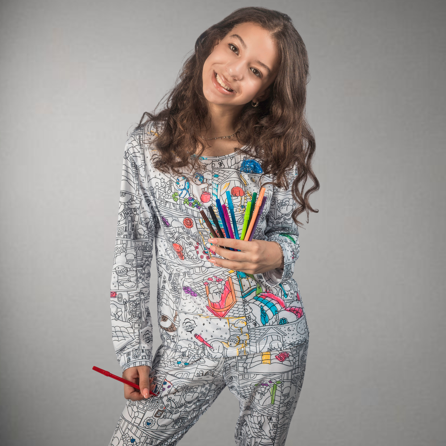 Pijama Infantil Manga Longa Bobbie Goods Unissex