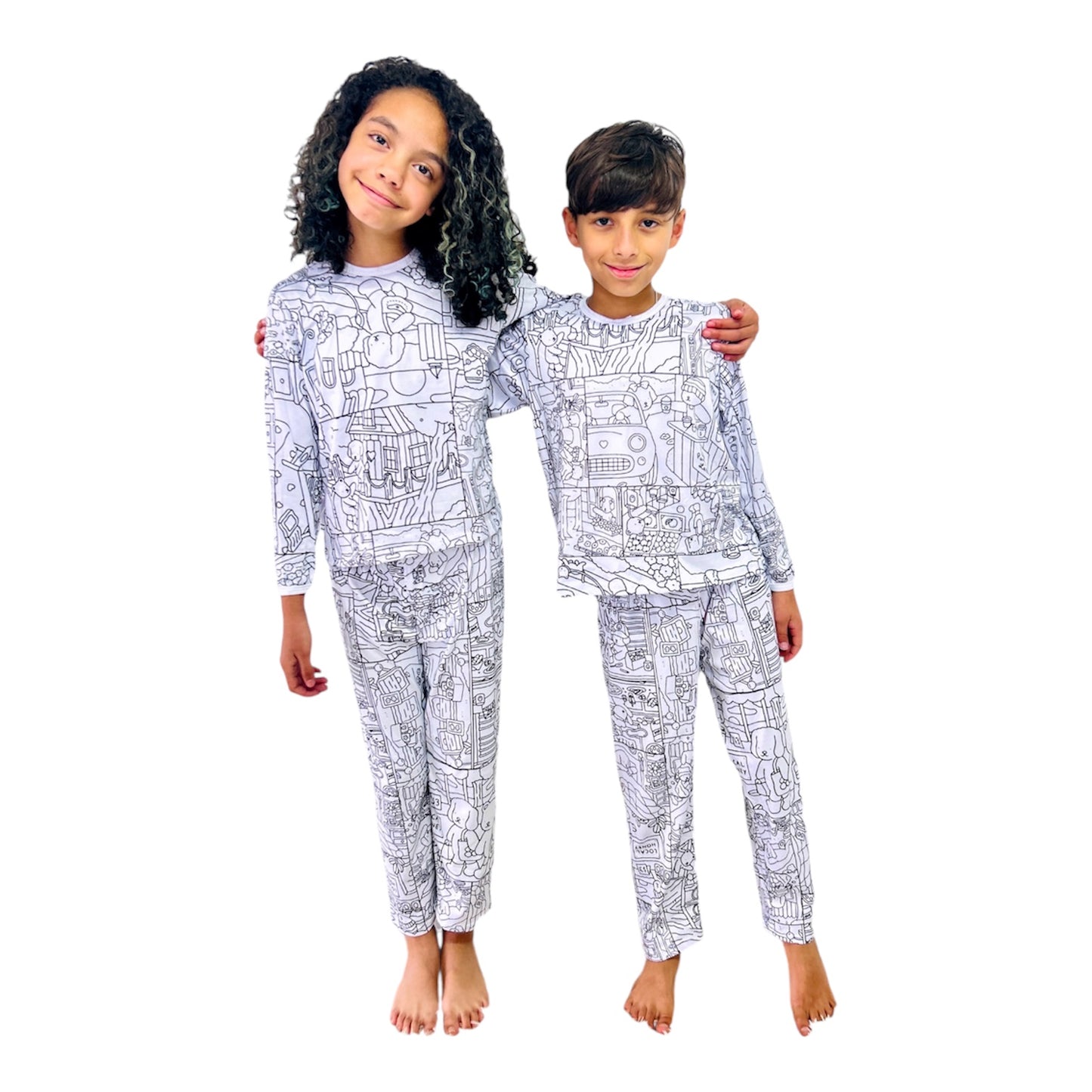 Pijama Infantil Manga Longa Bobbie Goods Unissex