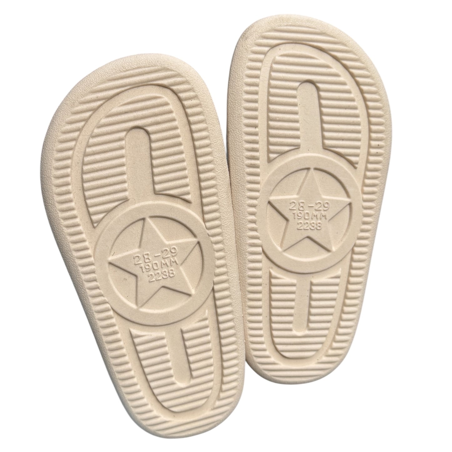 CHINELO DE COLORIR BOBBIE GOODS NUVEM BEGE 26/27 28/29
