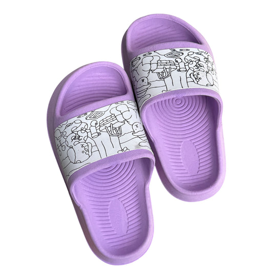 CHINELO NUVEM DE COLORIR BOBBIE GOODS LILAS 26/27