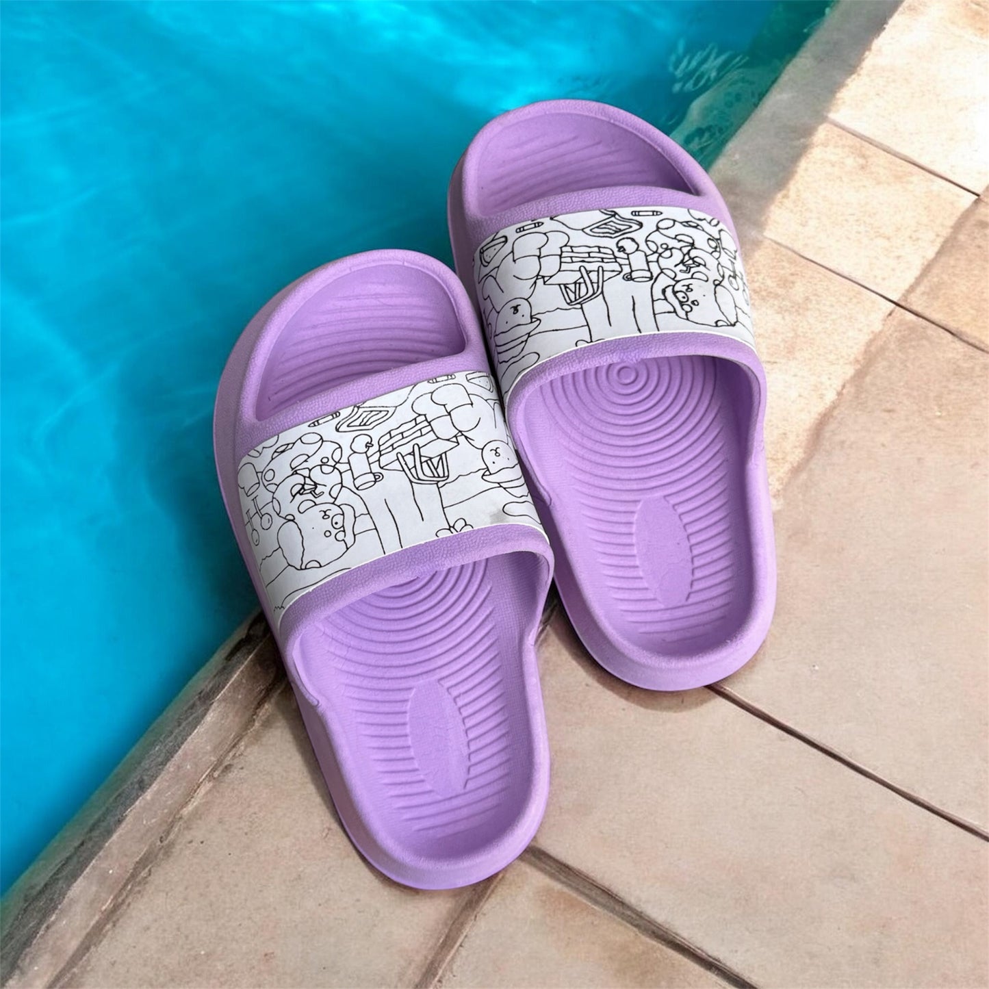 CHINELO NUVEM DE COLORIR BOBBIE GOODS LILAS 26/27