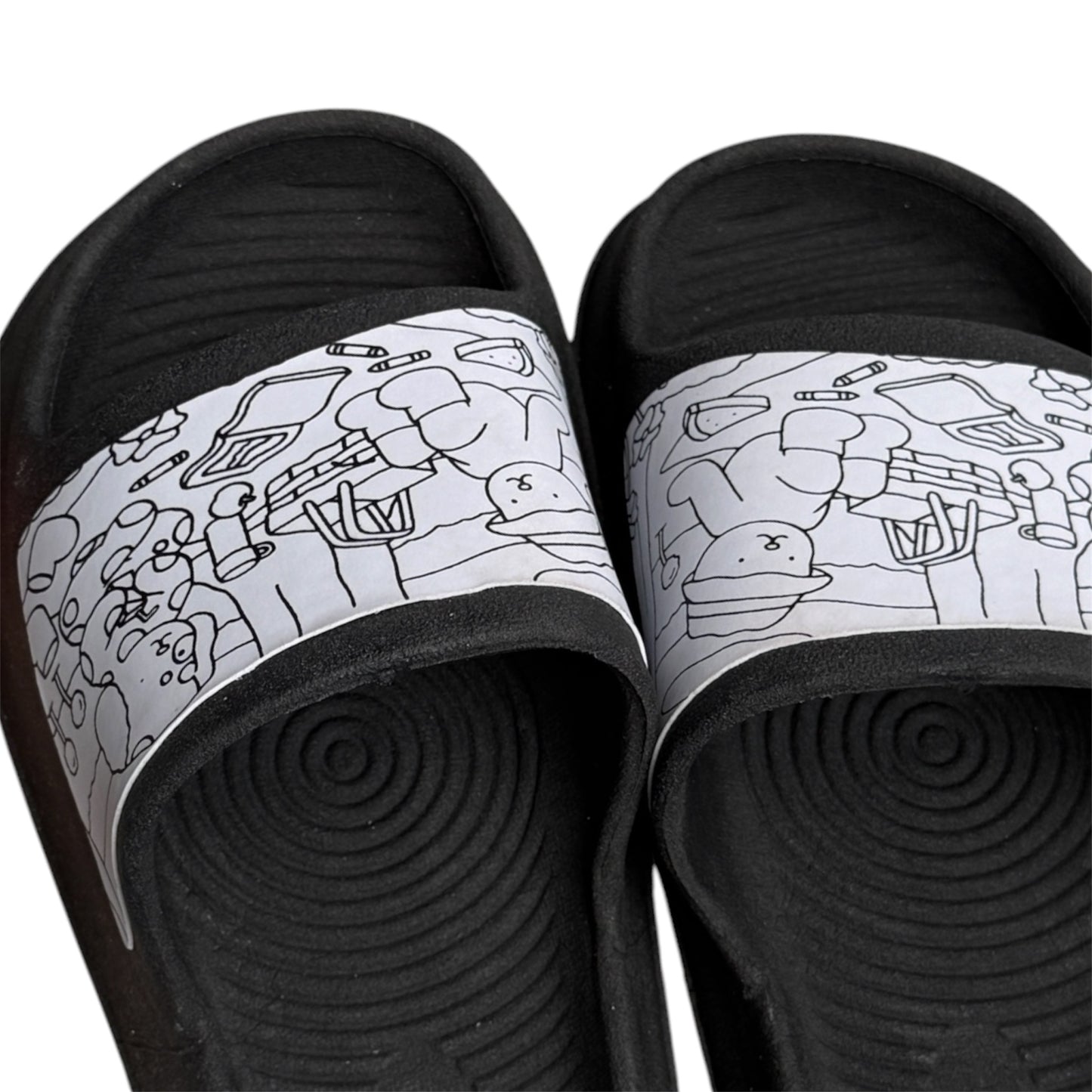 CHINELO NUVEM DE COLORIR BOBBIE GOODS PRETO 26/27 28/29