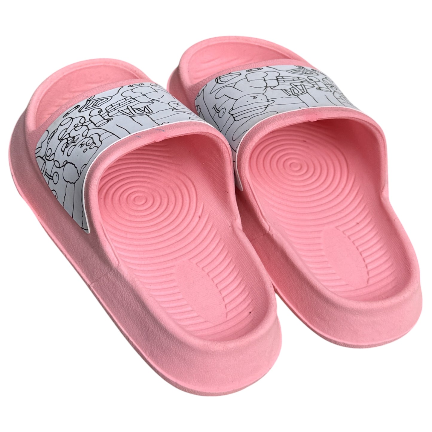 CHINELO NUVEM DE COLORIR BOBBIE GOODS ROSA 26/27