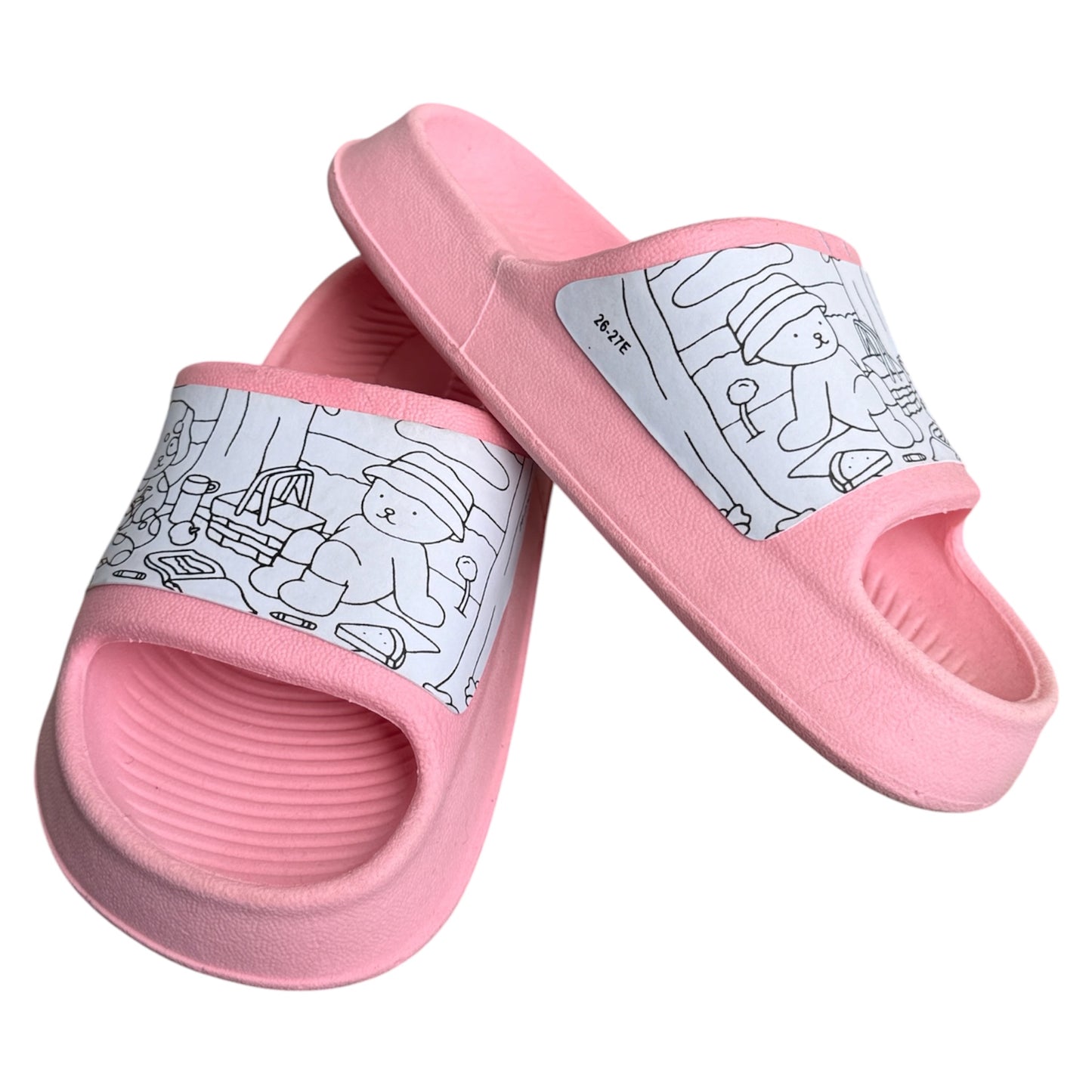 CHINELO NUVEM DE COLORIR BOBBIE GOODS ROSA 26/27