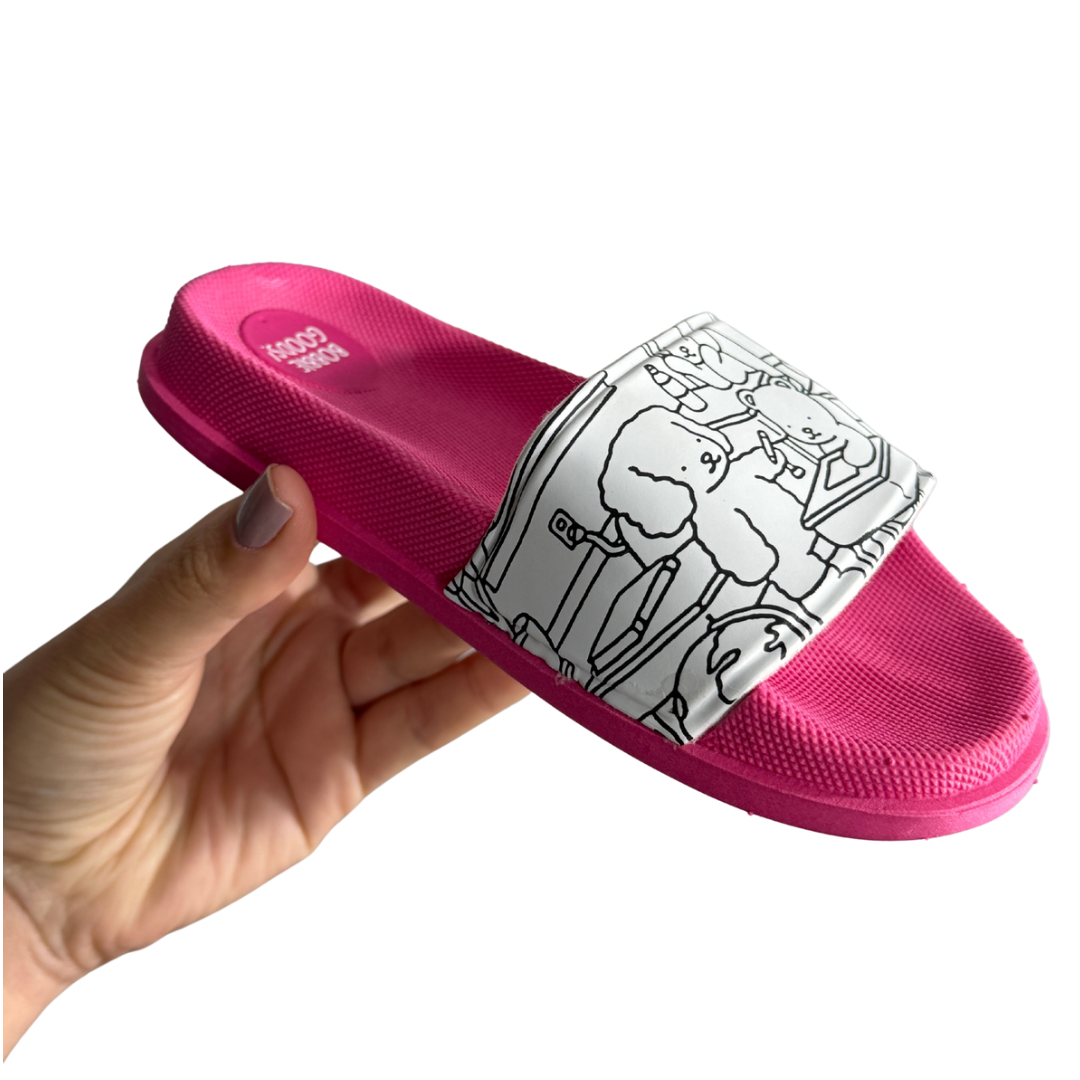 CHINELO SLIDE DE COLORIR BOOBIE GOODS / STITCH