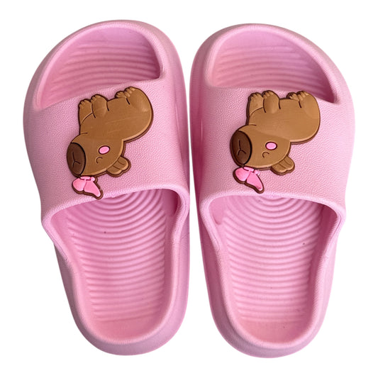 CHINELO NUVEM CAPIVARA ROSA 26/27