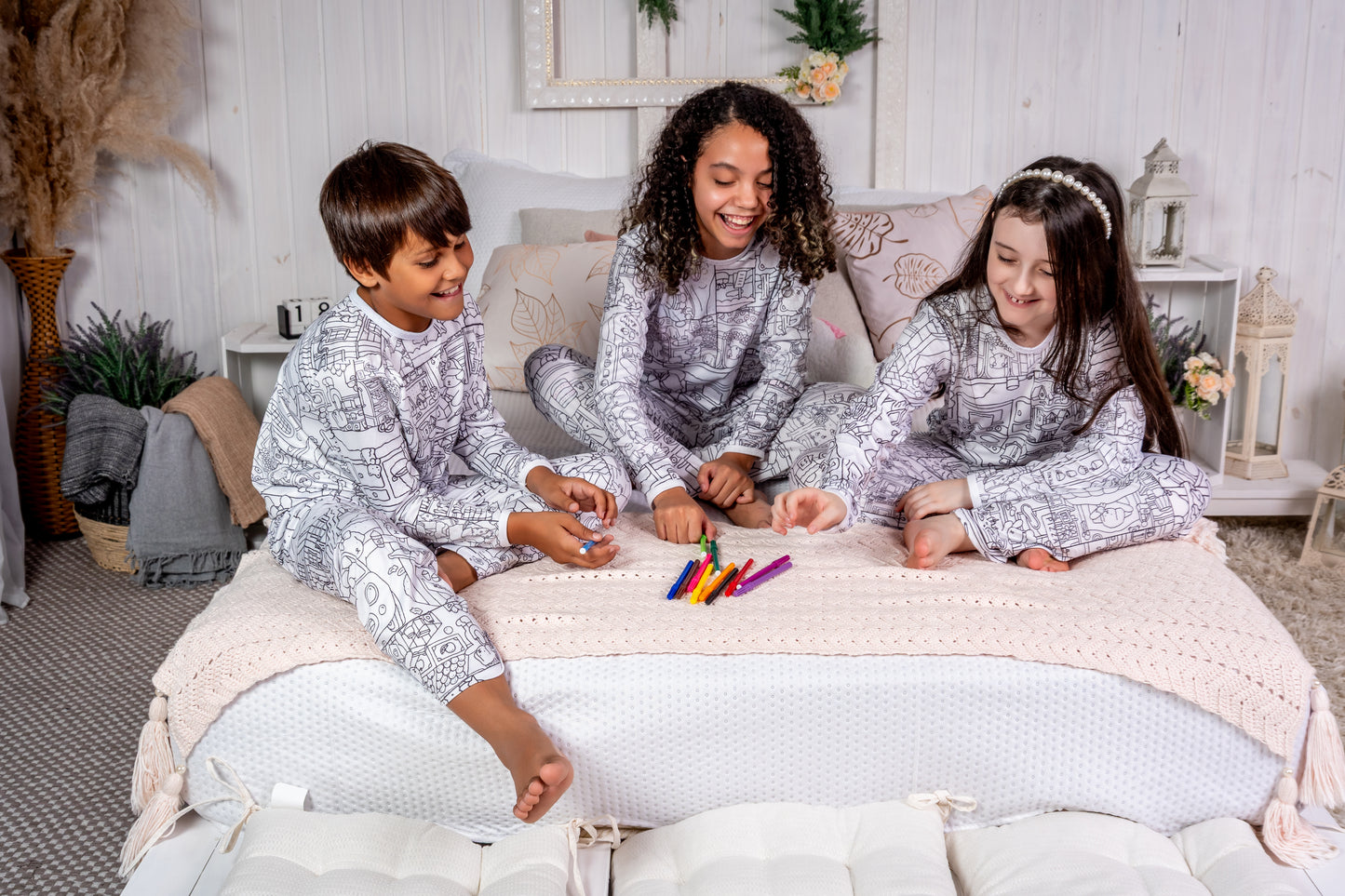 Pijama Infantil Manga Longa Bobbie Goods Unissex