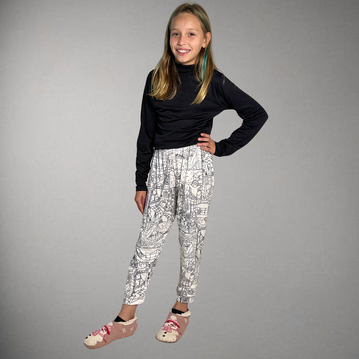 Calça Infantil Manga Longa Bobbie Goods Unissex