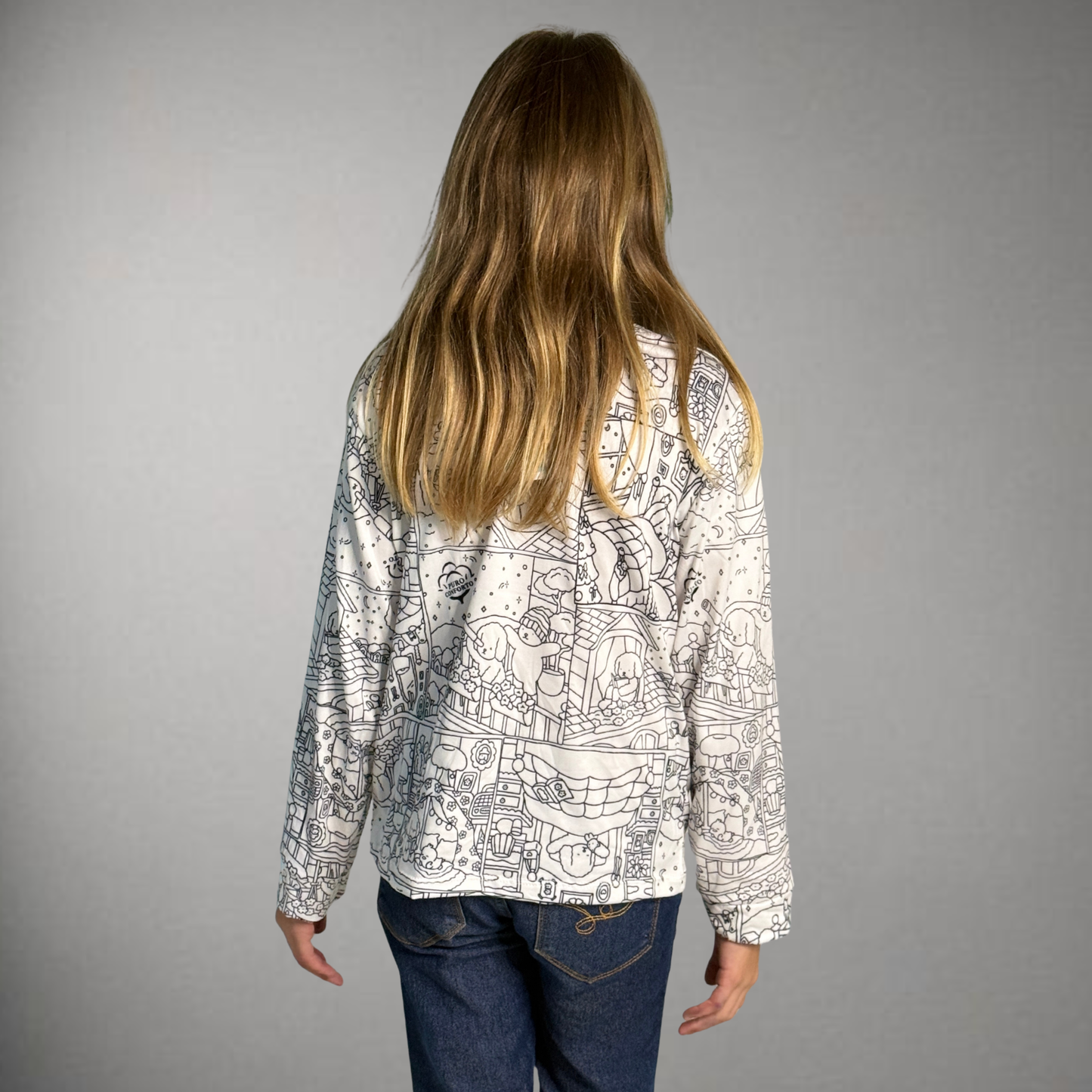 Camiseta Infantil Manga Longa Bobbie Goods Unissex