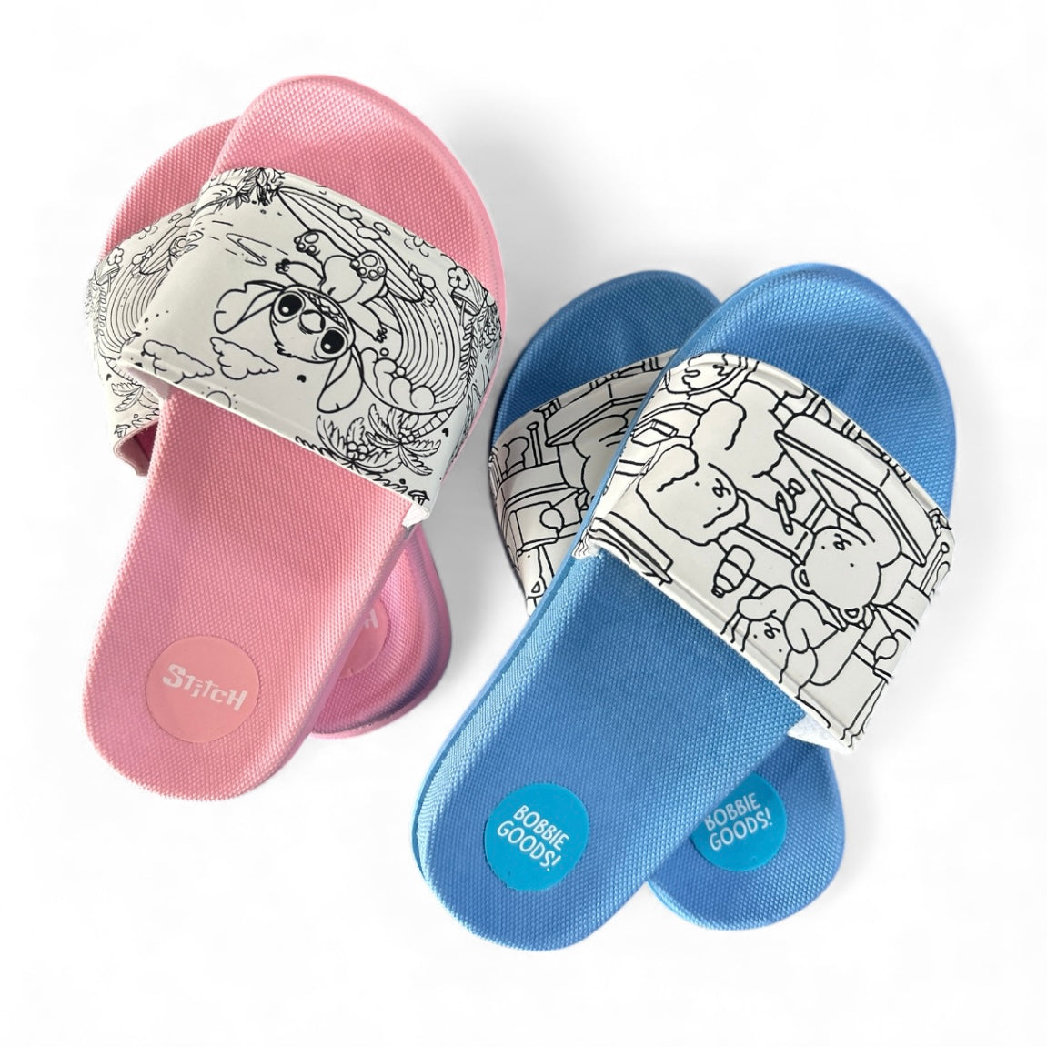 CHINELO SLIDE DE COLORIR BOOBIE GOODS / STITCH
