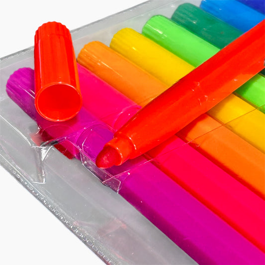 Kit 12 BIG Canetinhas à Base d'água