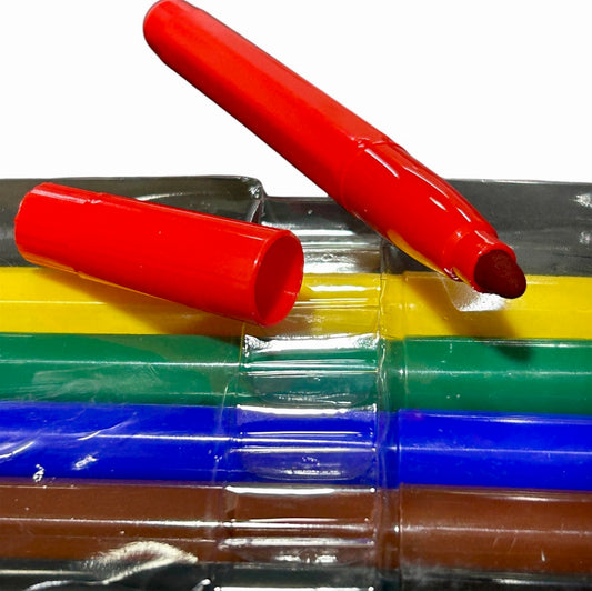 Kit 6 BIG Canetinhas à Base d'água