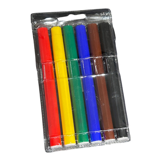 Kit 6 BIG Canetinhas à Base d'água