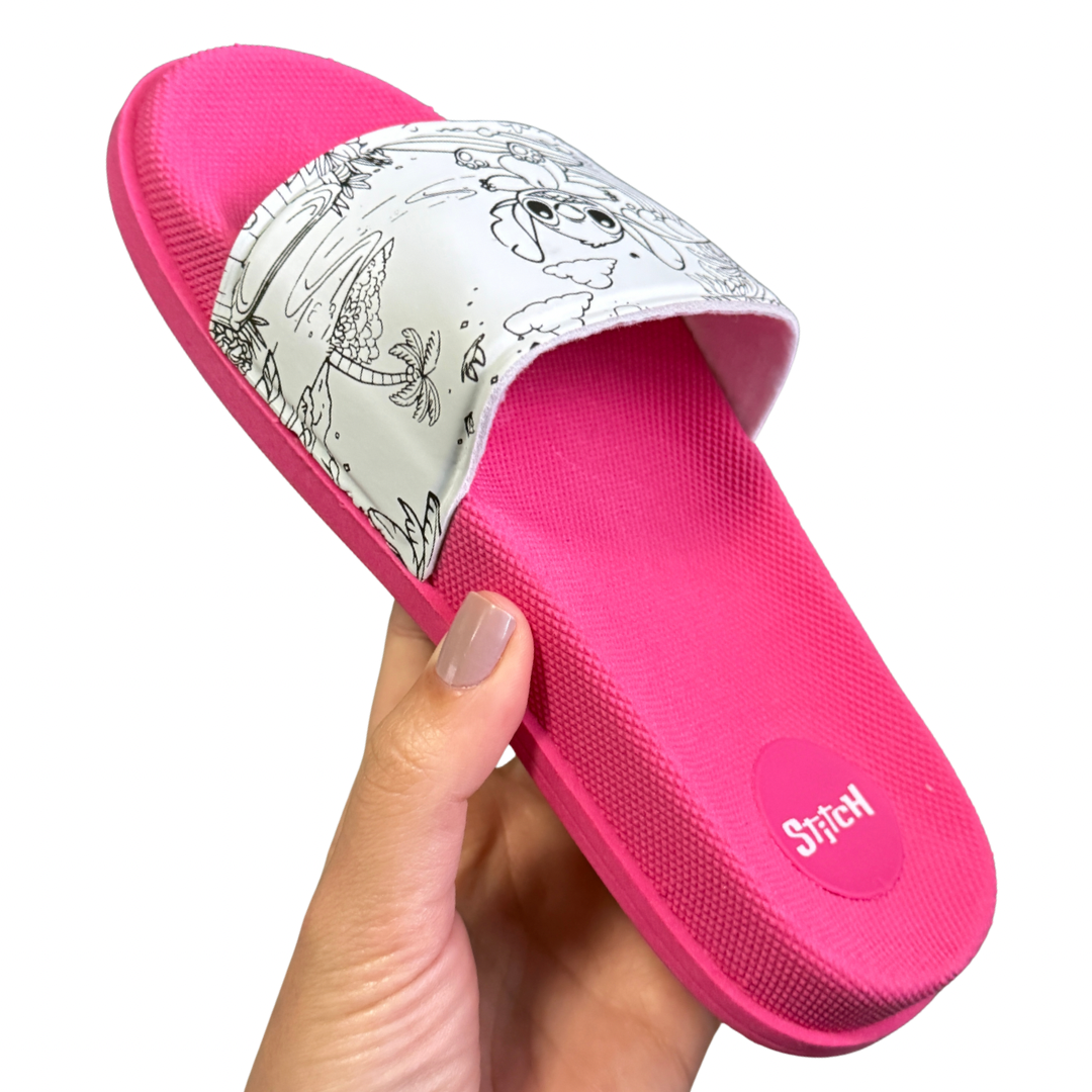 CHINELO SLIDE DE COLORIR BOOBIE GOODS / STITCH