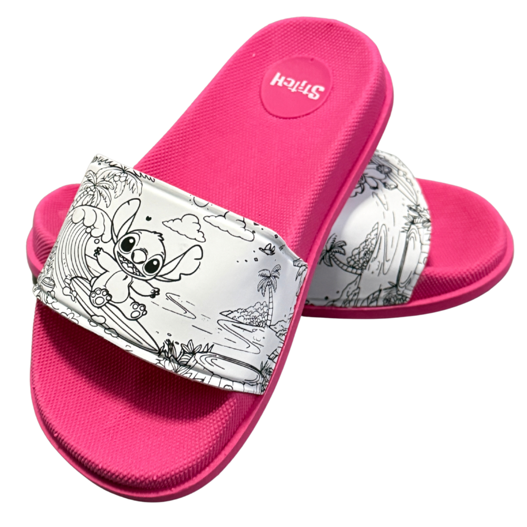 CHINELO SLIDE DE COLORIR BOOBIE GOODS / STITCH