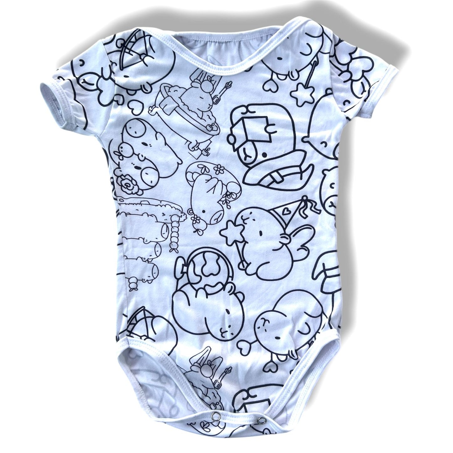 Body Bebê Capivara Unissex