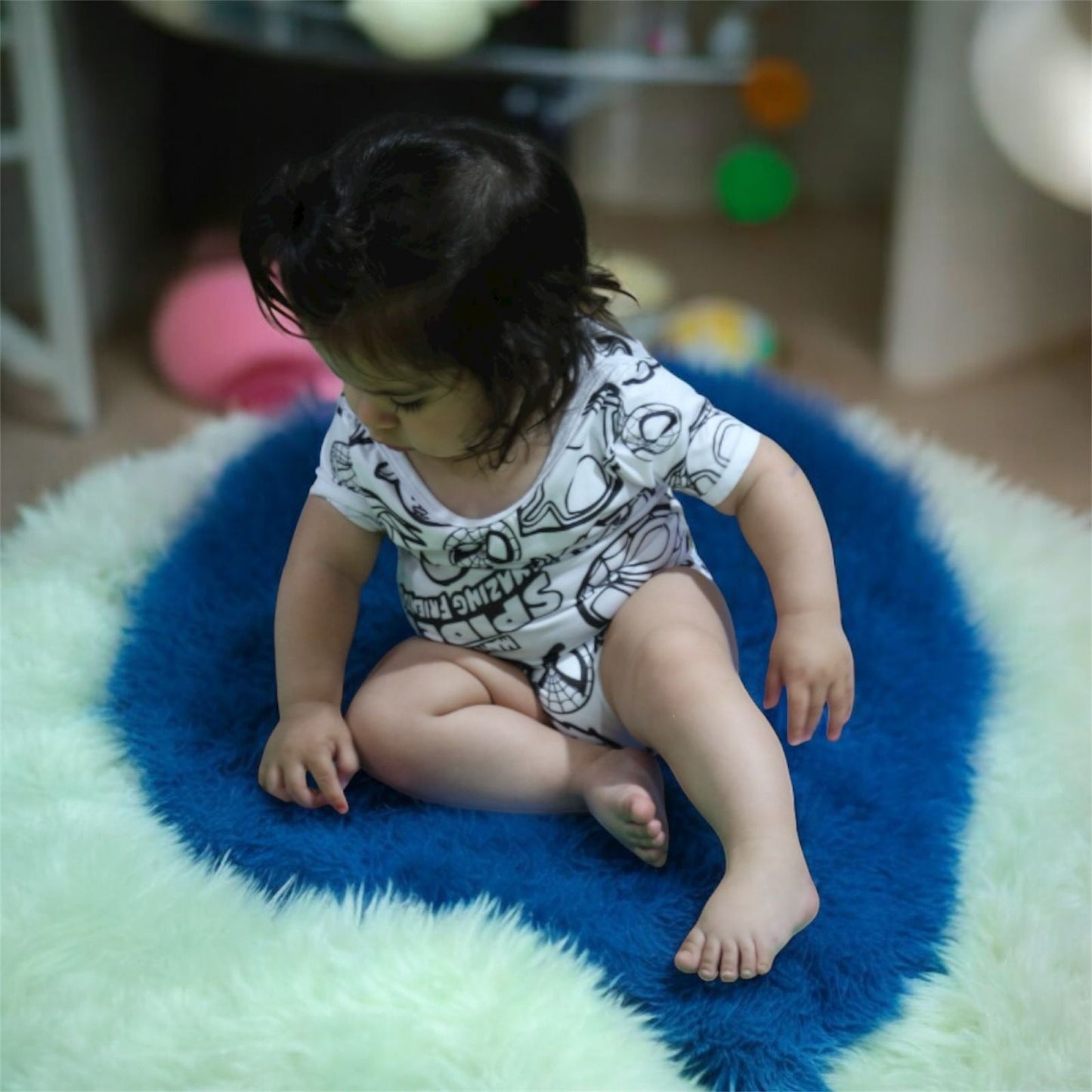 Body Bebê Spiderman Unissex