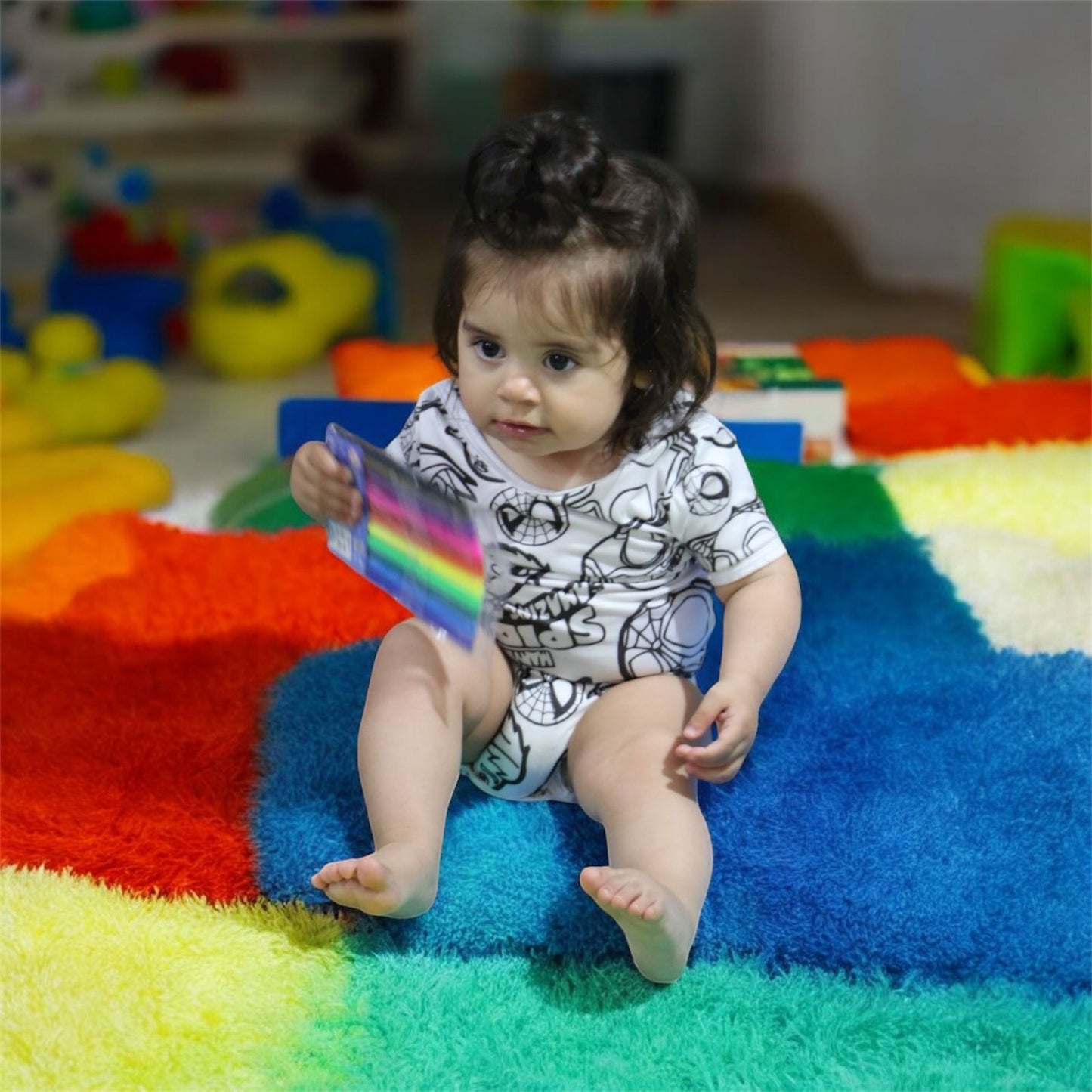 Body Bebê Spiderman Unissex