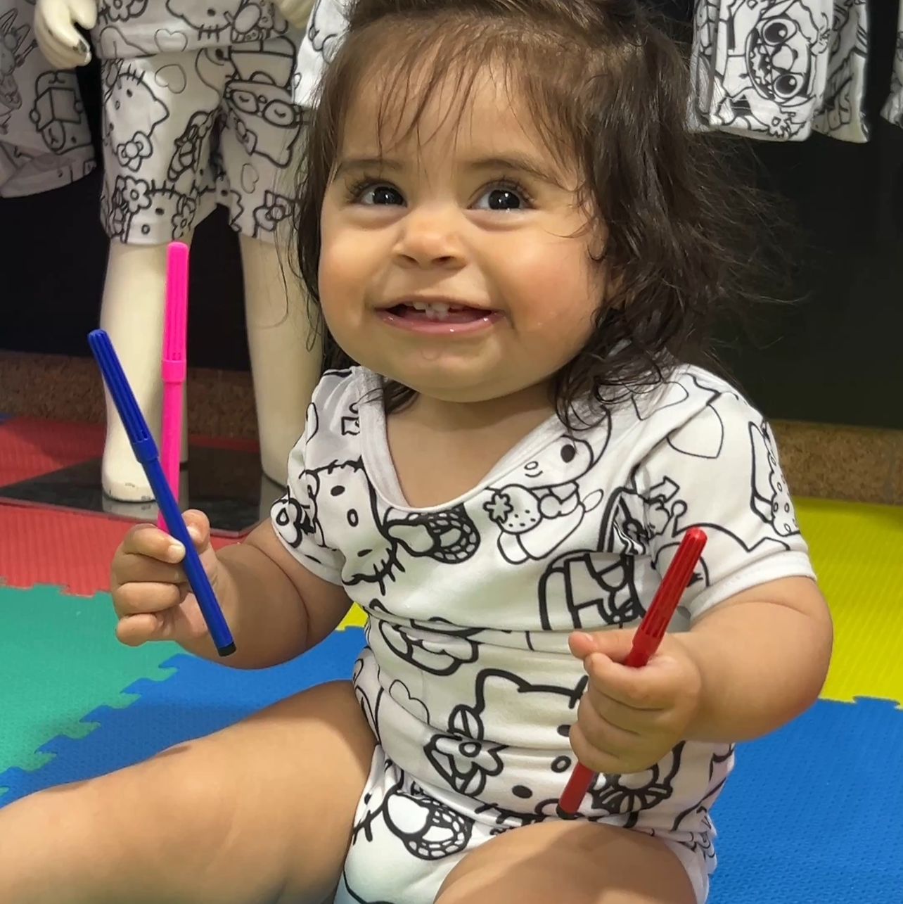 Body Bebê Hello Kitty Unissex