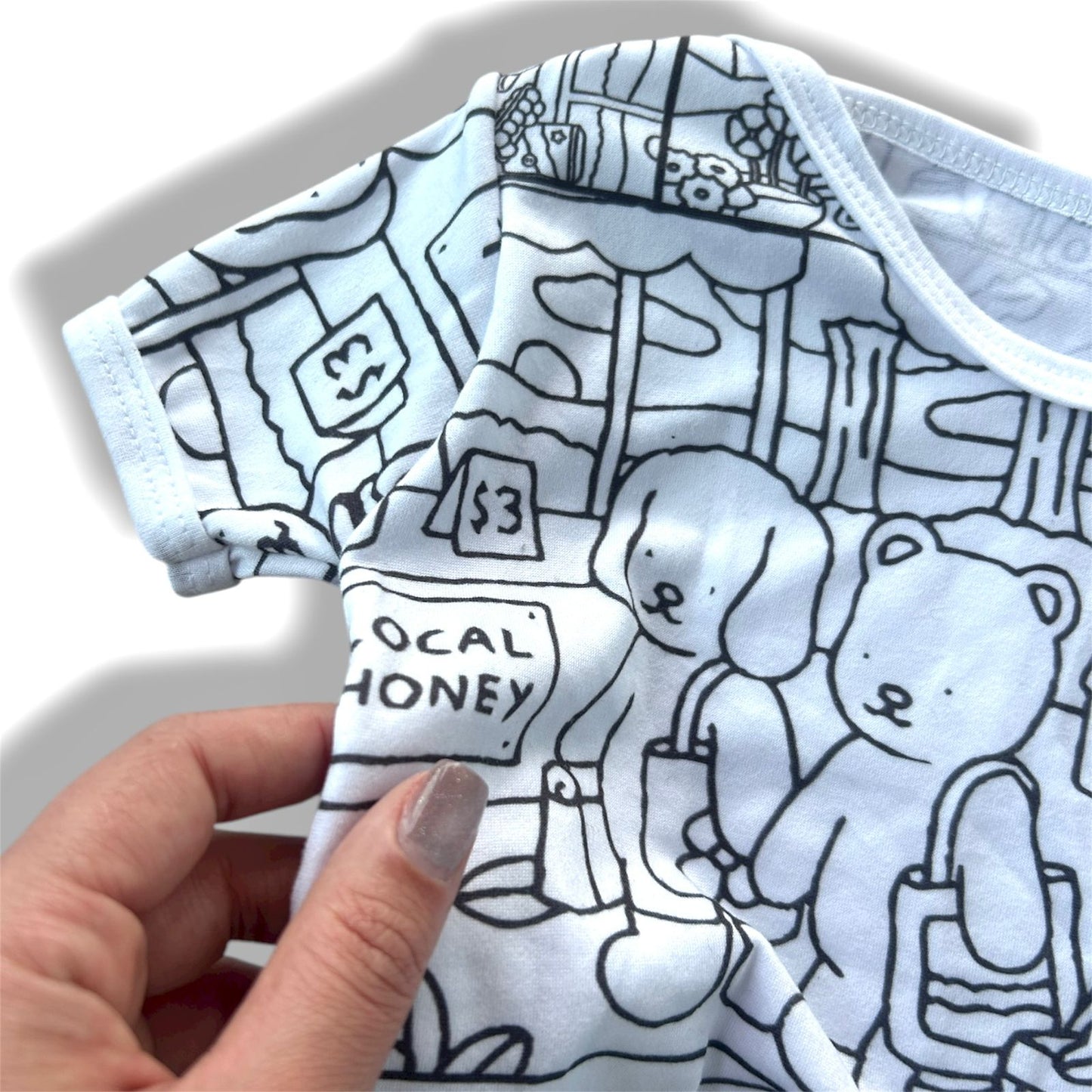 Body Bebê Bobbie Goods Unissex