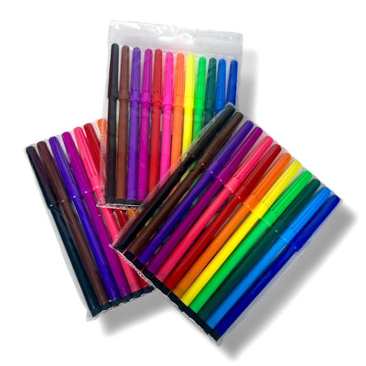 Kit 36 Canetinhas à Base d'água