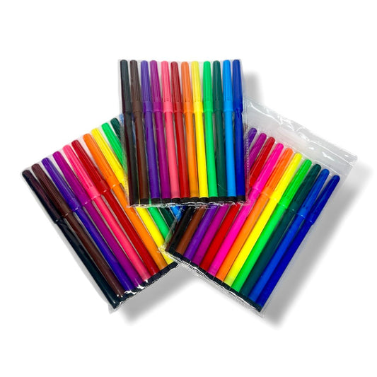 Kit 36 Canetinhas à Base d'água