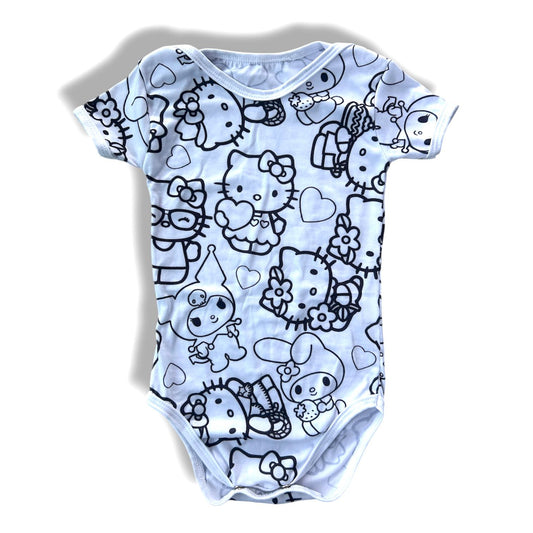 Body Bebê Hello Kitty Unissex