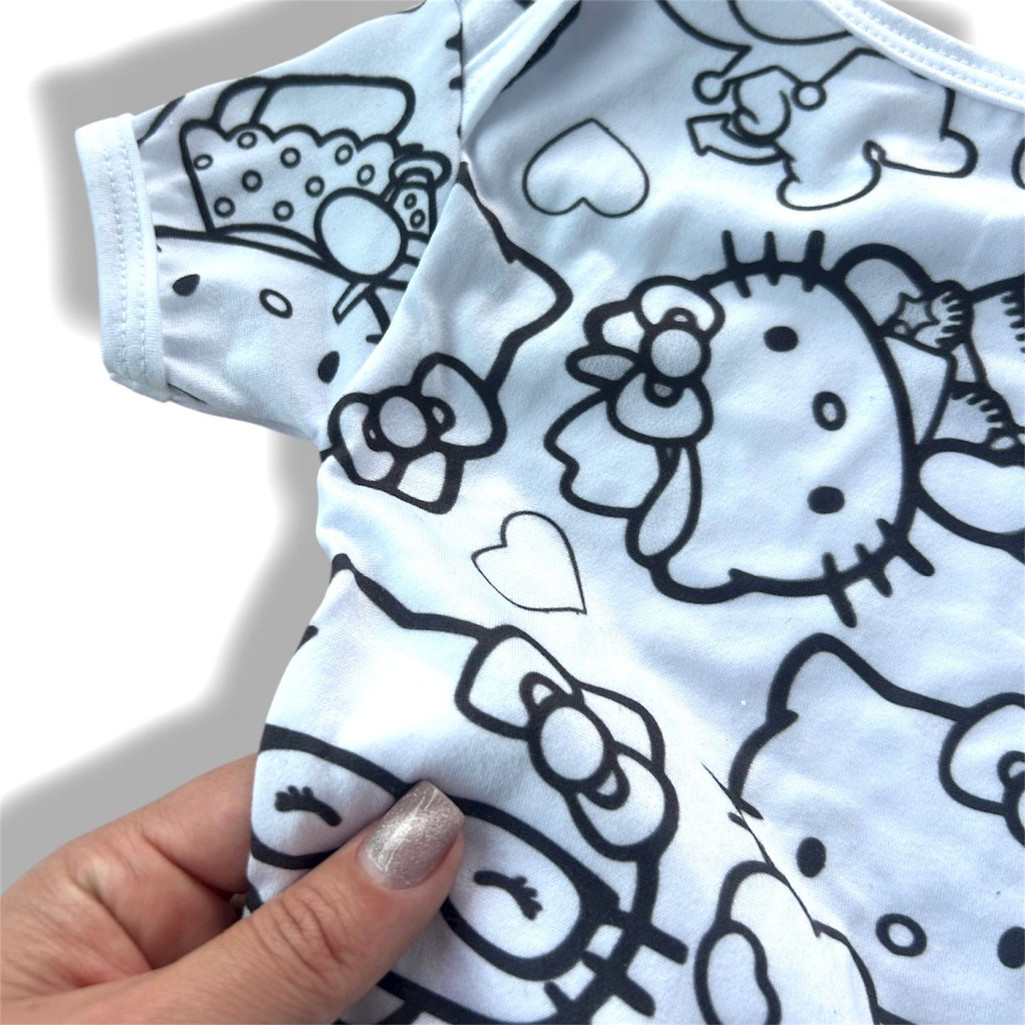 Body Bebê Hello Kitty Unissex