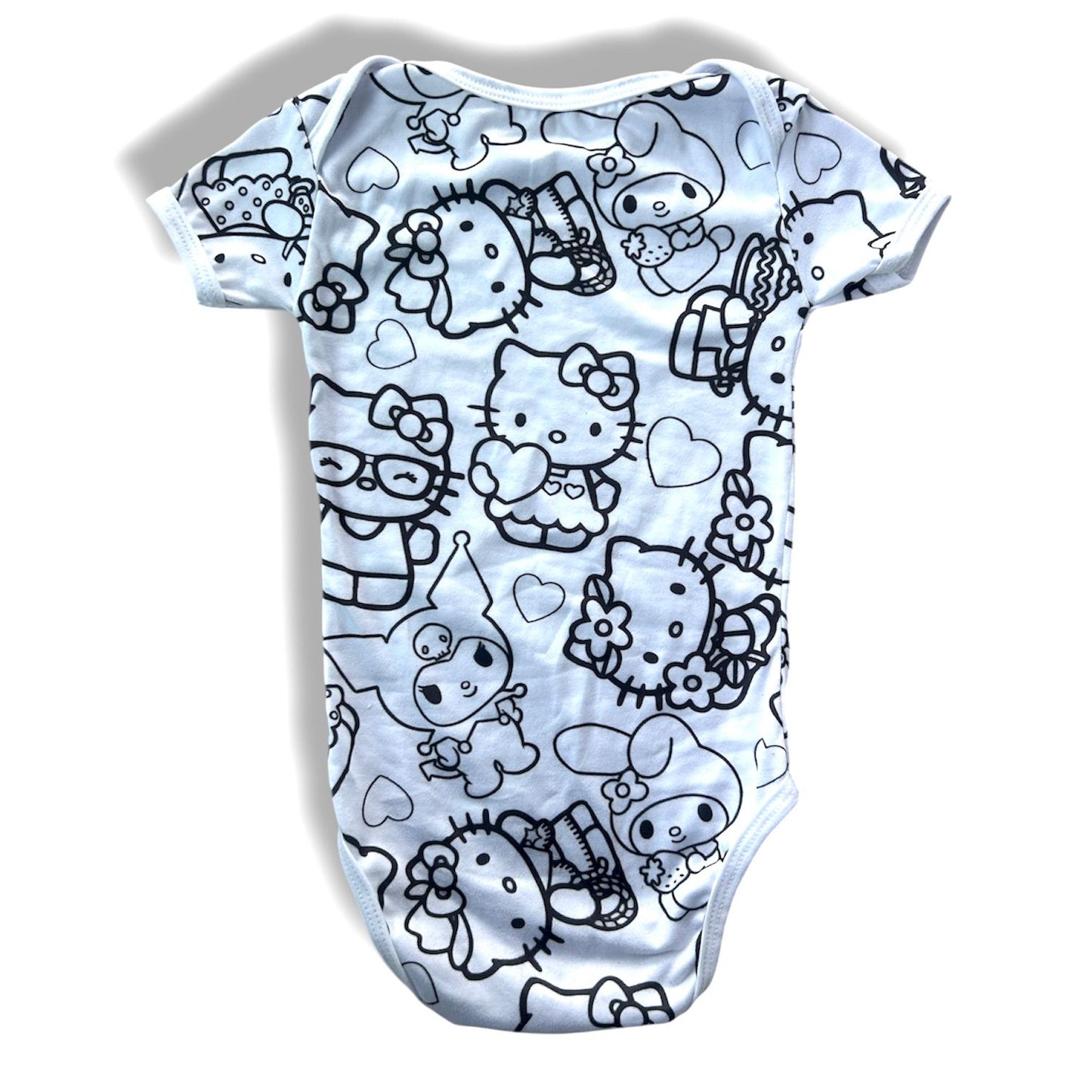 Body Bebê Hello Kitty Unissex