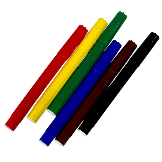 Kit 6 BIG Canetinhas à Base d'água