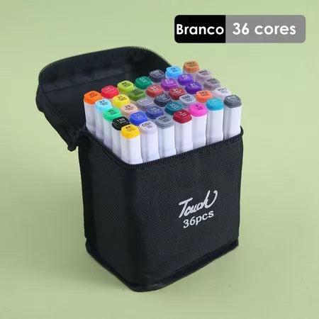 Canetinha permanente Touch 24/36/48/60/80 peças